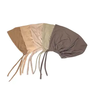 Paket usaha 20 pcs/ ciput tali bahan kaos rayon/inner dalaman bisa pilih warna