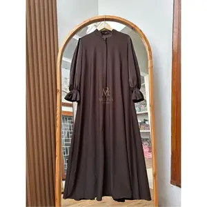 Hana Gamis Polos Wanita Busui By Melisa Syari