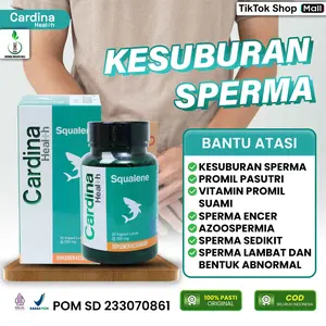 Herbal Cardina Squalene Health - Minyak Hati Ikan Hiu Bermanfaat Untuk Kesehatan Legalitas Resmi BPOM