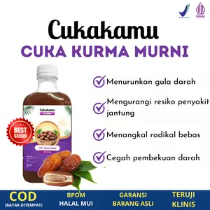 Cukakamu Cuka Kurma 300ml – Alami untuk Kontrol Gula Darah & Kulit Cerah