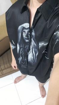 Product Review of HOKU | FORTIS  Shirt Kemeja Oversize Kemeja Unisex Casual T shrit Pakaian Semi Formal Kemeja Anak Muda Kemeja Motif Pendek Pria Panjang Nyaman Panjang Nyaman from a**o 0