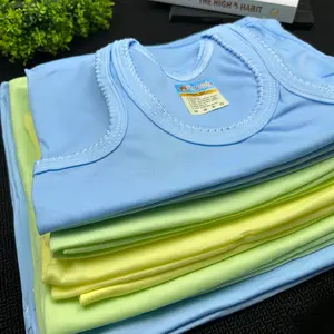 ISI 6&12 PCS Singlet Anak Kaos Kutang Kaos Dalam Anak Lembut Nyaman Anti Iritasi