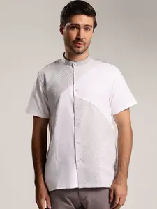 MOC Kemeja Koko Lengan Pendek Pria HAMKA - WHITE