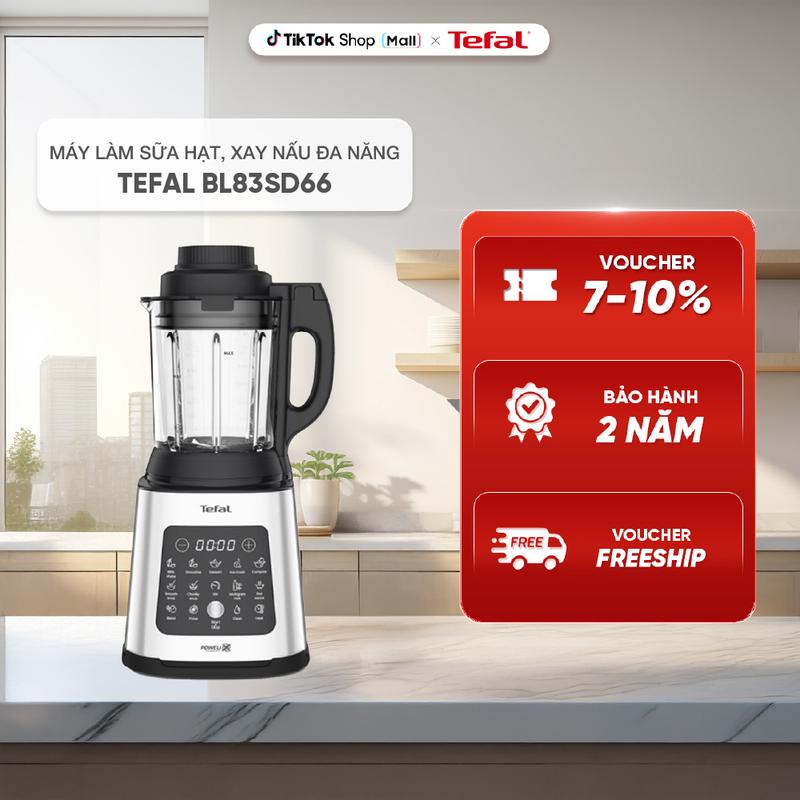 [BL83SD66] Máy làm sữa hạt, xay sinh tố, nấu đa năng Tefal BL83SD66