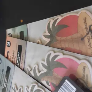 Bowin Parfum Gantung Mobil & Ruangan Bahan Alami Premium Aroma Segar Kuat Tahan Lama 14-30 Hari Varian New Car Wellness Wednesday Throwback Thursday Friday Night Fire Saturday