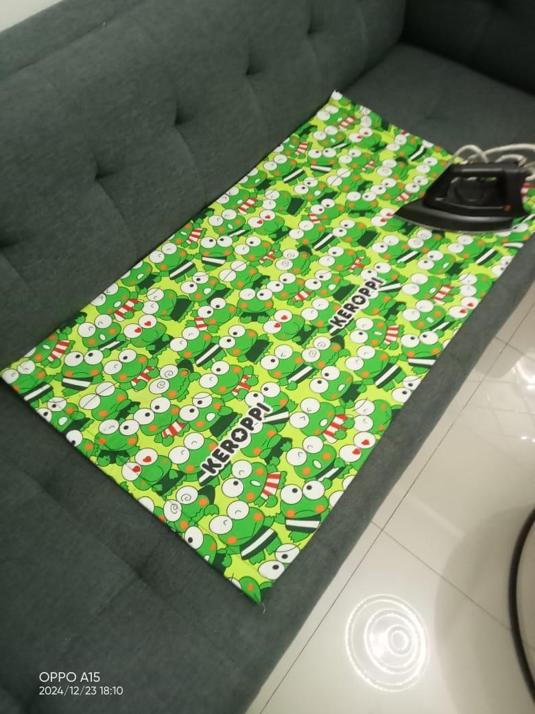 Product Introduction of Alas setrika anti lengket karakter daswol ukuran panjang 90cm lebar 50cm 14