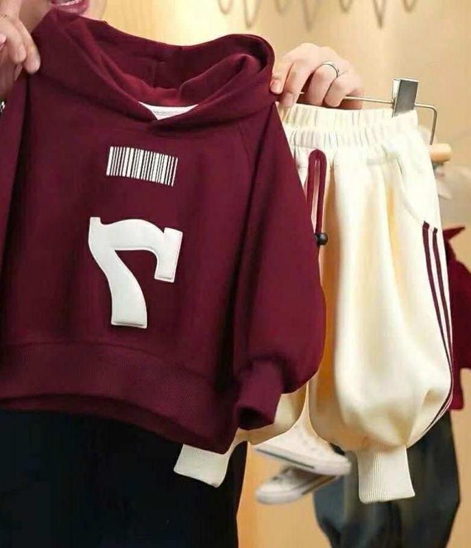 [GẠO.BABY] Set Hoodie số 7 chất nỉ ép 2 da siêu ấm áp cho bé by GẠO BABY