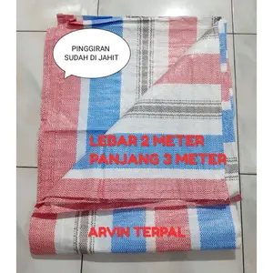 Terpal Jemuran Padi 2x3 / Terpal Hamparan Padi / Jemuran Padi / Terpal salur