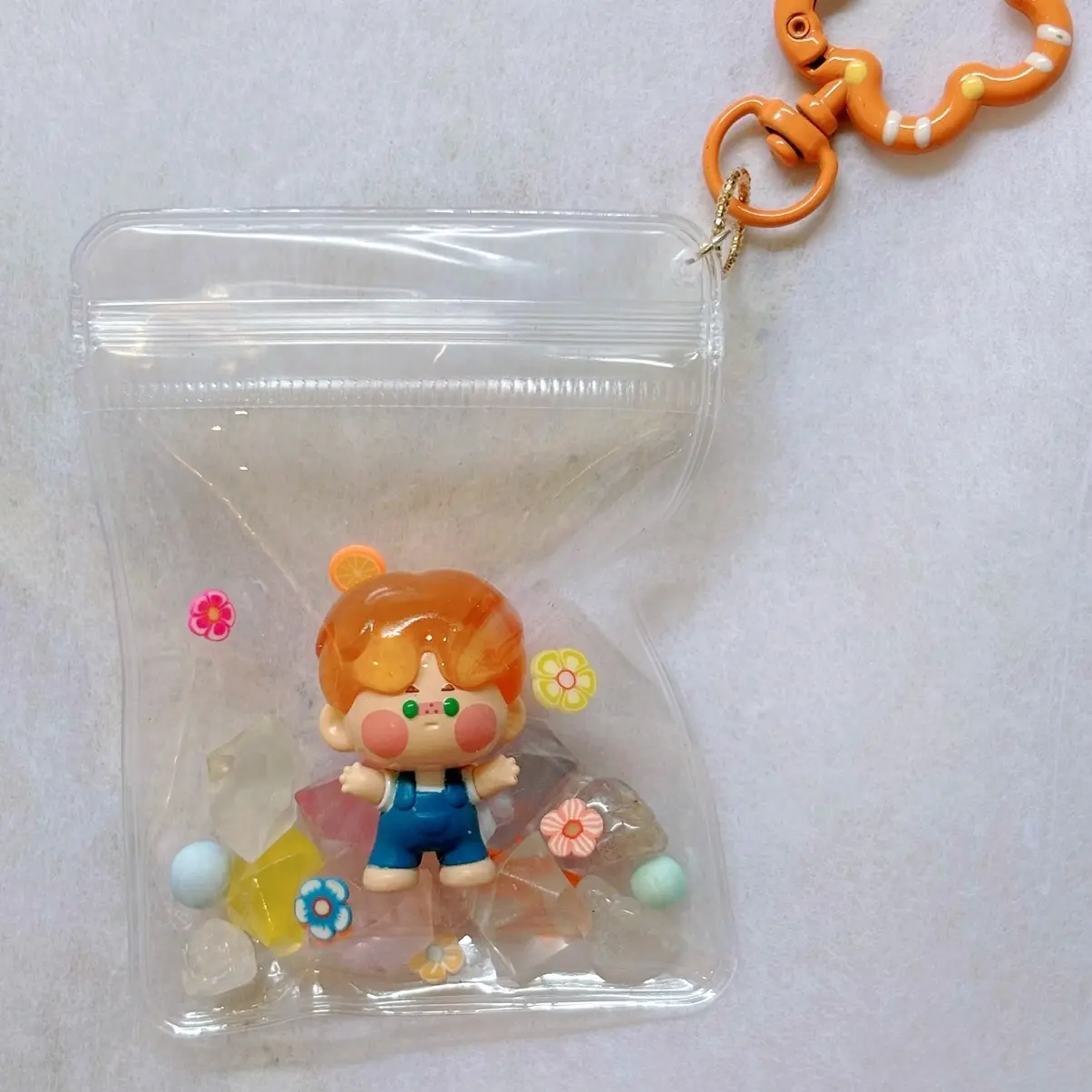Pouch Keychains w/ mini beans + LIVE Payment