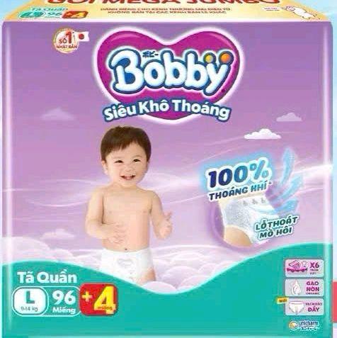 Tã Quần Bobby L96+4 ( tổng 100 miếng ) Trẻ mới tập đi Trẻ sơ sinh Trẻ sơ sinh Bé gái Em bé Trẻ sơ sinh Trẻ sơ sinh Trẻ mới tập đi Bỉm Quần Cho Bé tả lót tả quần Women