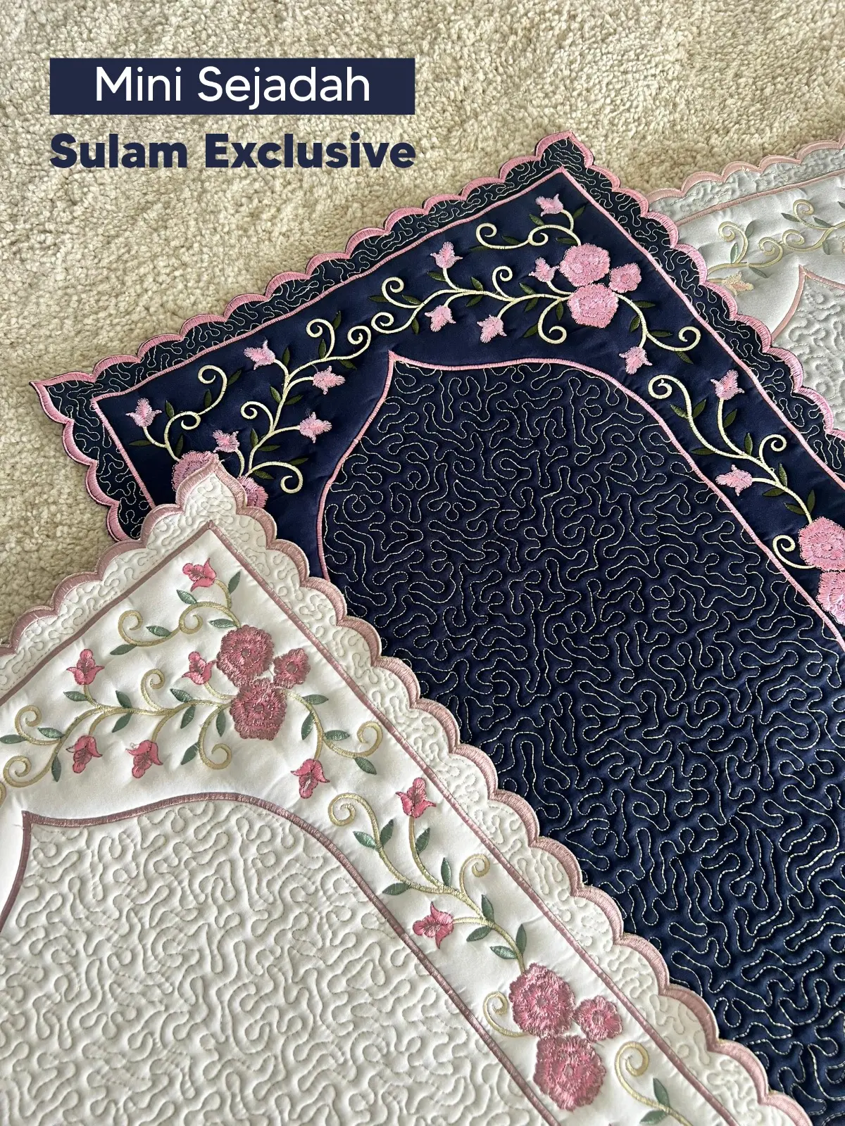 AS-IS RAUDAH - Special Pieces for Mini Sejadah Raudah Collection!!