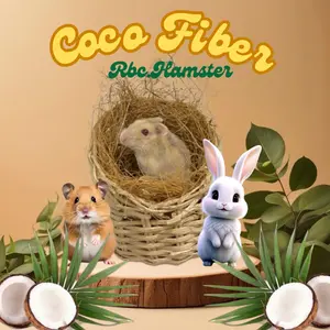 SARANG HAMSTER/BURUNG COCOFIBER BEDDING SERAT KELAPA ORGANIK