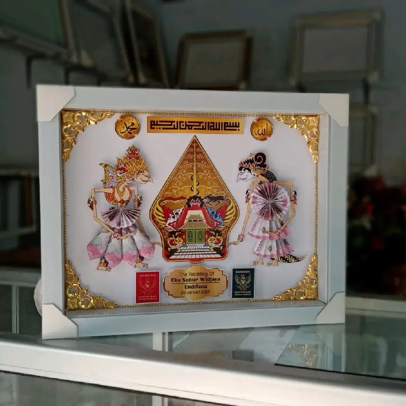 Mahar Pernikahan Wayang / Mahar Murah / Mahar Jawa / Mahar Simpel / Mahar Akrilik 4