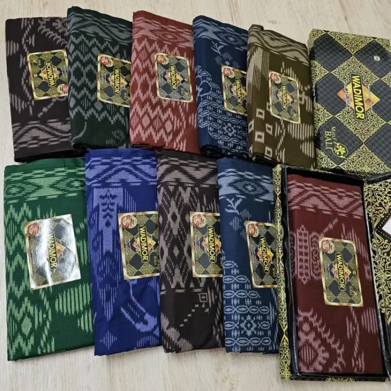 Sarung Wadimor Bali Pria Warna warni Batik