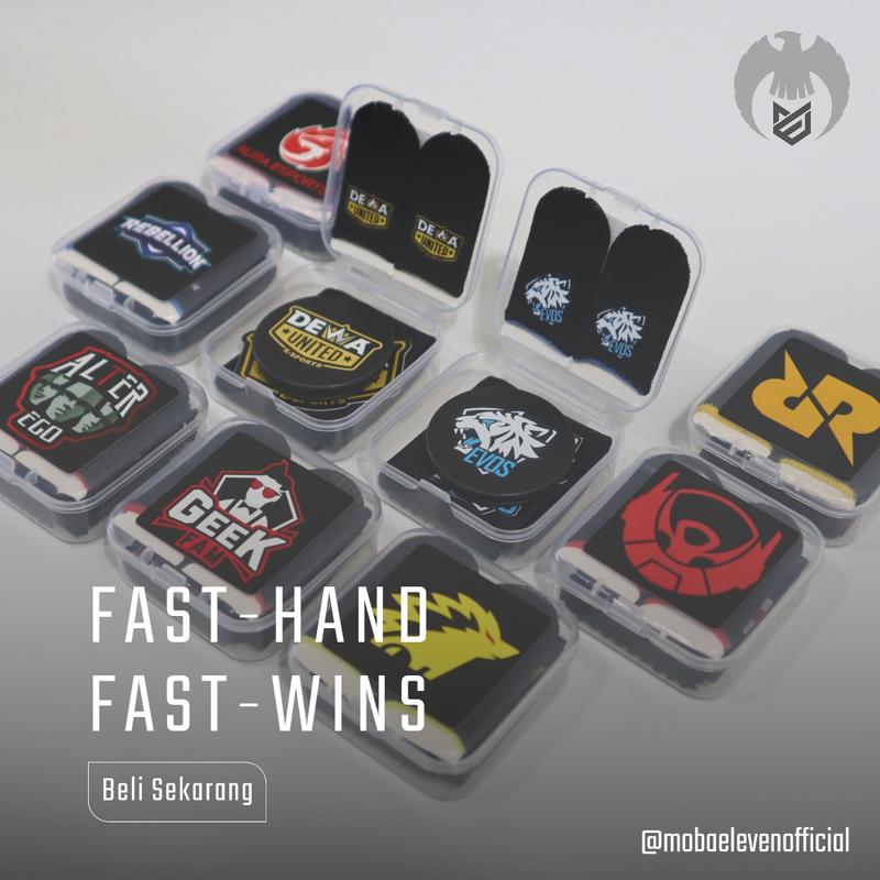 BLACK BOX MPL-ID Sarung Tangan Jari Jempol Gamers, Free Bonus Paket Lengkap Bundel - PREMIUM QUALITY 0