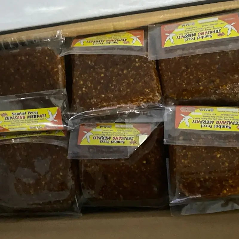 SAMABAL PECEL KHAS KEDIRI KEMASAN 500gram Sambel 1