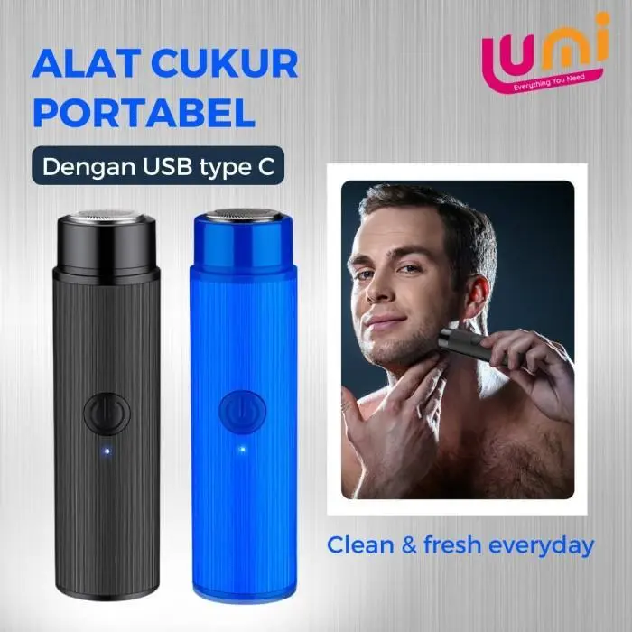 Alat Cukur Kumis Jenggot Pencukur Elektrik Mini Portable Viral Murah 3