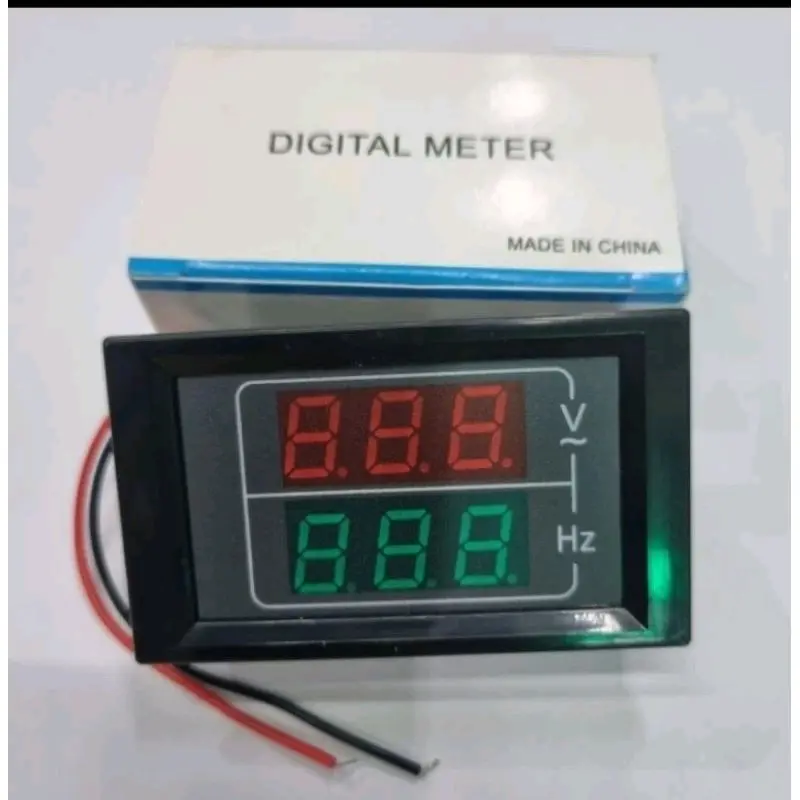 Digital Ac Volt meter +HZ