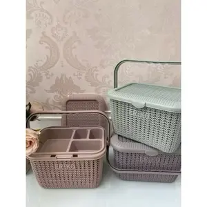 (6 PCS) KERANJANG RAJUT SAMIR / Slametan Selamatan Muludan Hajatan