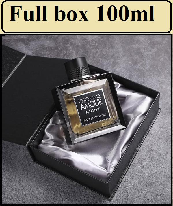 Nước Hoa Nam L'HOMME AMOUR NIGHT 100ML mùi hương đặc trưng dành cho phái mạnh hộp cứng sang trọng