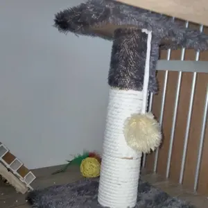 mainan  interaktif garukan kucing  panjatan kucing mainan cakaran kucing kitten cat tree scratcher