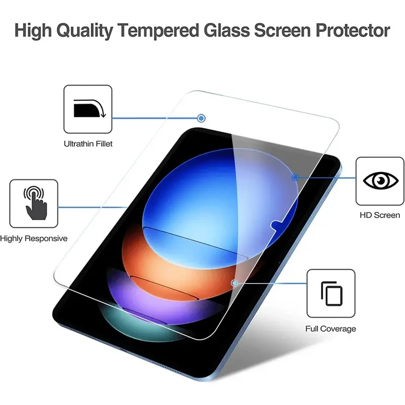 Screen Protector Tempered Glass untuk Xiaomi Poco Pad 12.1 INCH full layar 2