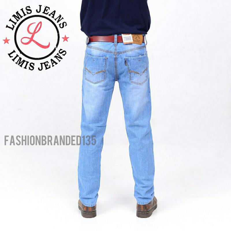 Celana Jeans Panjang Pria Standar Reguler Limis 0riginal Denim Best Quality 28 sampai 38 Basic Nyaman 0