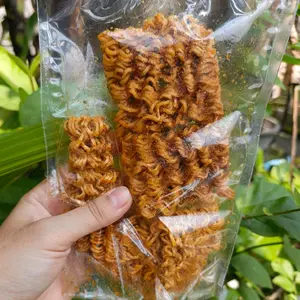 [100gr] mie kremes pedas daun jeruk || cemilan pedas