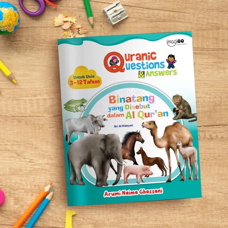 ￼Buku Anak Bisa Custom Nama dengan Fitur Tanya Jawab - My Quranic Question and Answer 4