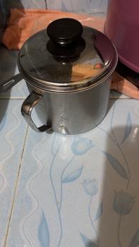 Product Review of Oil Pot Saringan Minyak Stainless Steel 1.3 Liter dengan Box Kitchenware - Tahan Karat dan Tahan Lama from S**l 0