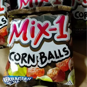 Chiki Mix-1 Corn Balls Snack Gurih berhadiah isi 10 pcs berbagai rasa