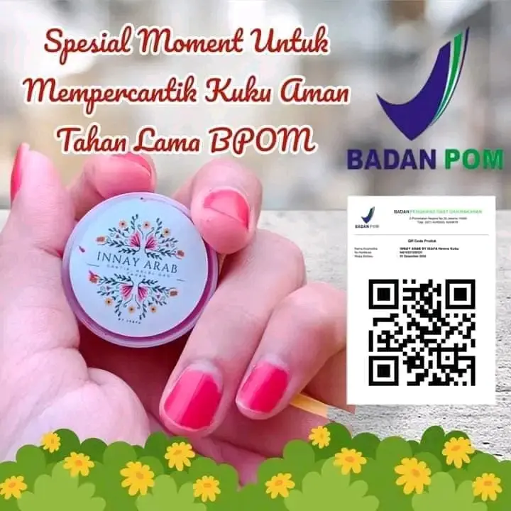 innay arab pacci kuku Tanpa Pengharum