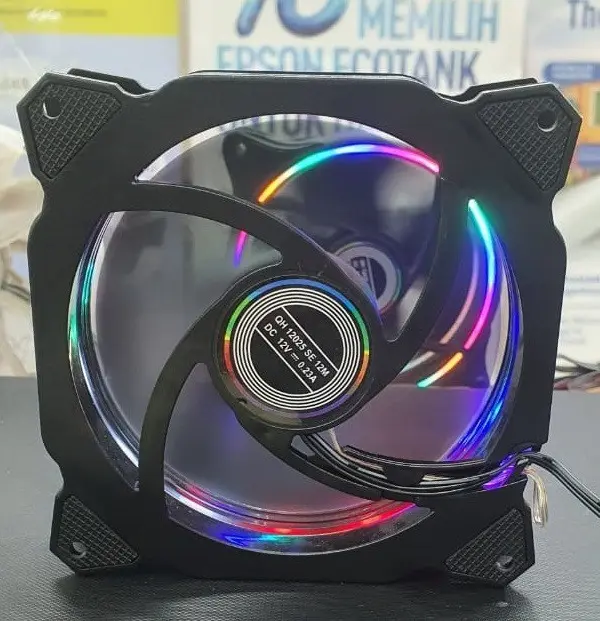 FAN CASING BINGJU 120 / BJ120 RGB FAN 12CM / 120MM 12V 3
