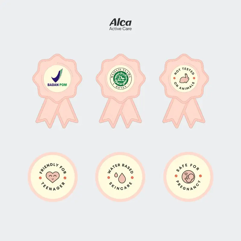 Alca Active Care Gentle Brightening Facial Wash (100ml) - Skincare Untuk Mencerahkan Wajah Wanita Pria Perawatan Kecantikan Menjadikan Kulit Glowing 5