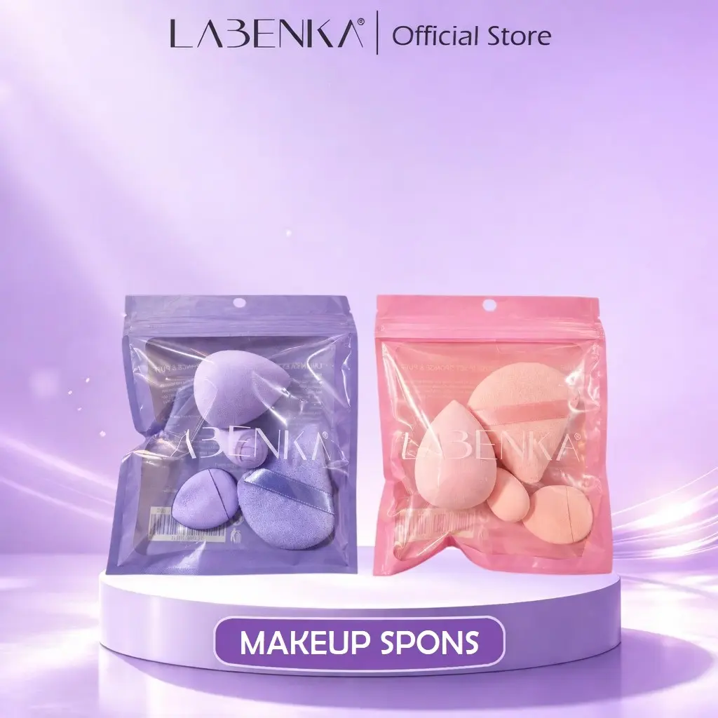 LABENKA Makeup Set Spons | Sponge | Puff | 4 pcs LBK-T01