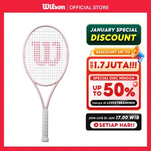 [BIG DISCOUNT] Wilson Intrigue SE Recreational Tennis Racket Grip Size 2 Raket Tenis Bahan Fused Graphite (Strung) - WR169410U