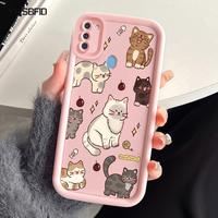 Gambar YWSBFID Casing Hp untuk Samsung Galaxy A11 M11 Case Pola Kucing lucu Kasing Anti Drop Kesing Silikon Softcase Casing - Gaya1, Samsung A11/M11 dari YWSBFID MALL Kab. Tangerang 1 Tokopedia
