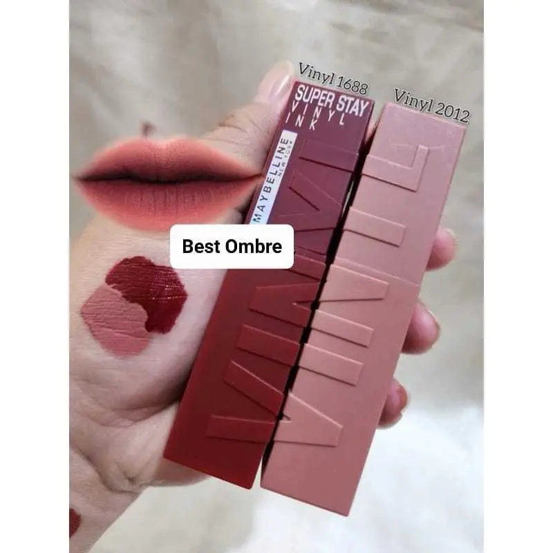 PAKET OMBRE (DAPAT 2 PCS) LIPCREAM MATTE WATERPROOF