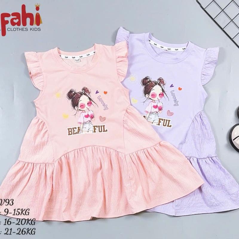 Váy xuông Cotton xinh xắn cho bé gái từ  (12-28kg ) 1
