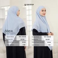 Gambar GIMI HIJAB - ATAYA Khimar Bandana Syar'i Adem Nyaman Jahitan Kualitas Butik - Black, 140x140 dari Gimi Hijab Kab. Cirebon 3 Tokopedia