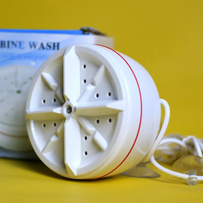 Mesin Cuci Mini Ultrasonic USB Portable Praktis untuk di kosan cucian baju bisa COD 5