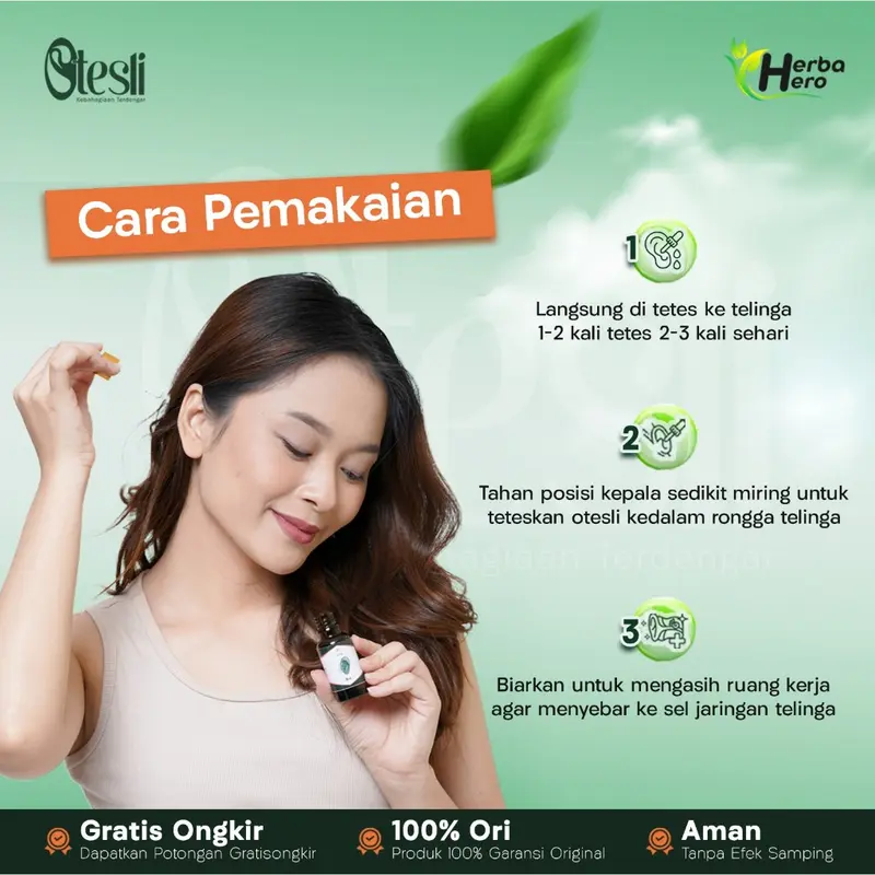 OTESLI.ID | Obat Tetes Telinga Herbal Untuk Sembuhkan Radang Telinga 2