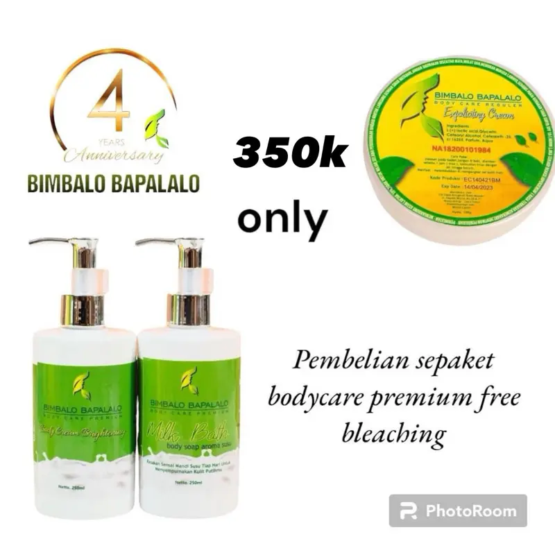 Paket Penutrisi dan Pencerahan Badan susah Putih Premium Pelembab Vitamin Mencerahkan Tubuh ( free body bleacing )