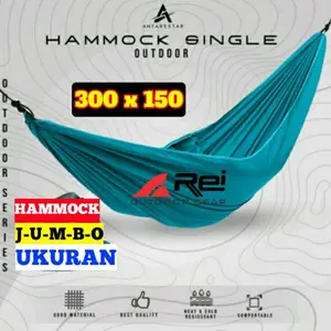 300x150 Arei Hammock jumbo. beban maksimal 200kg. ayunan pohon. ayunan dewasa. ayunan campping. alat mendaki. outdoor. murah. makassar. cod. rei. eiger