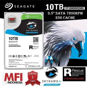 Seagate Skyhawk 10TB AI Surveilance for CCTV
