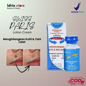 [Tanpa Operasi] Swiss Paris Lotion Cream Penghilang Kutil Mata Ikan dan Tahi Lalat BPOM