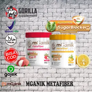 Metafiber By MGANIK Rasa Lychee leci Suplemen Diabetes Sugar