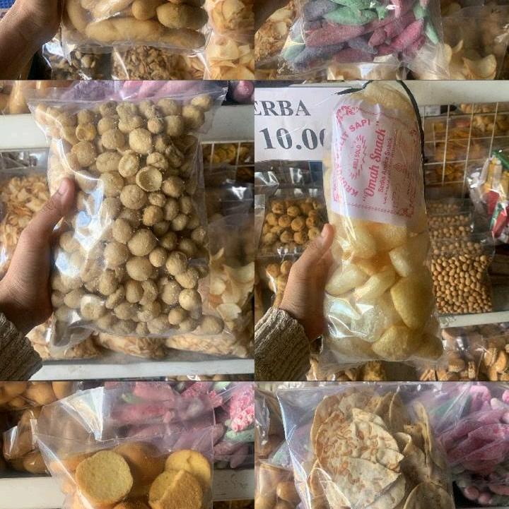 snack serba 10k Makanan, asin, gurih, manis, pedes 3