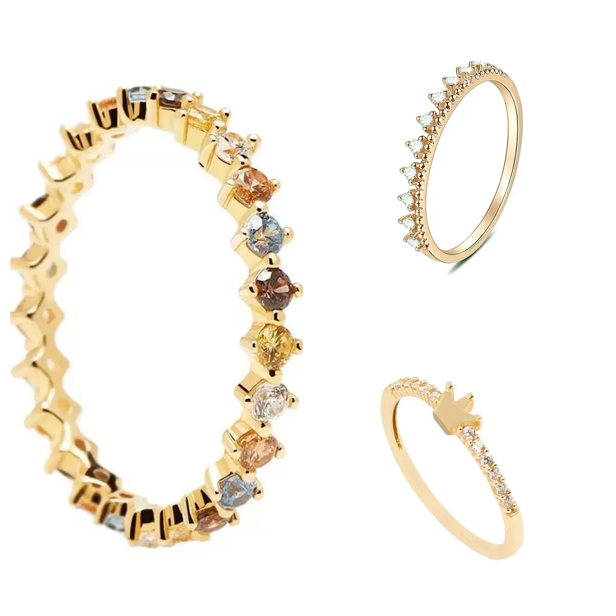 Stackable Rings Dainty Knuckle Ring Joint Finger Rings in Sizes 6-10 Perfect for Stacking Layering on Thumb and Knuckle