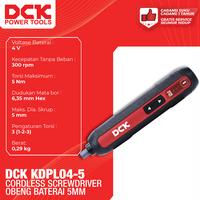 Gambar DCK KDPL04-5E Obeng Baterai / Cordless Screwdriver 5mm dari Drill&Co Kota Administrasi Jakarta Barat 3 Tokopedia